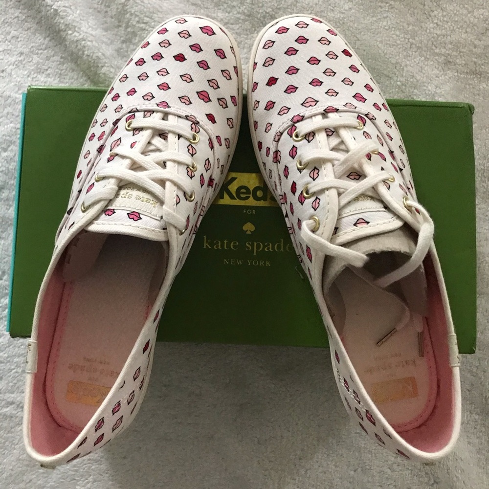 Keds champion lips by Kate spade
